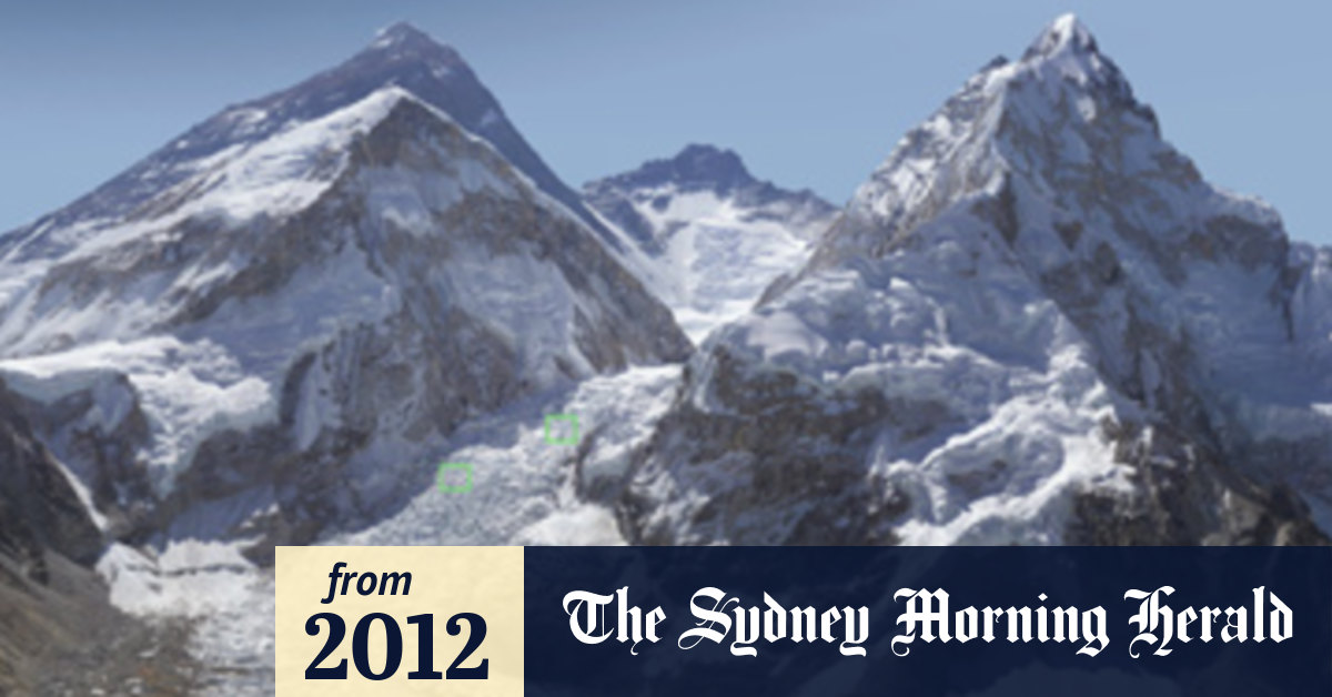 Everest for armchair explorers 3.8bpixel image offers stunning detail